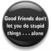 Good friend button