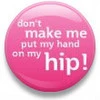 Don't make me angry button