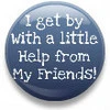 my friends button