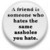 a friend button