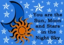 You are the sun