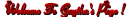 welcome to my page