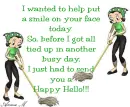 cleaning Betty Boop