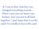 you changed my life