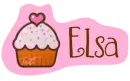 Elsa cupcake
