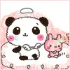 KAWAII ANGEL PANDA