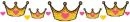 Cute Crowns Divider