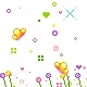 flowers and butterflies
