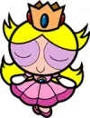 bubbles as peach