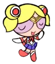 bubbles as sailor moon
