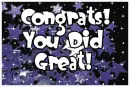 You Did Great!