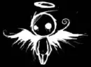 black dark angel emo