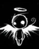 black dark angel emo 80*100