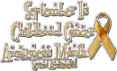 Childhood Cancer Awareness