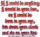 Be you tears...
