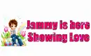 Jammy is here Showing Love