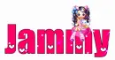 Girl sitting on Heart: Jammy