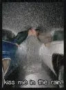 kiss in teh rain