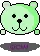 green fluffy