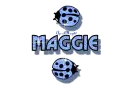 blue traveling ladybugs maggie