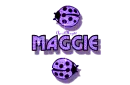 purple traveling ladybugs maggie