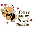 You've got my Heart Buzzin' Bee
