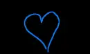 blue heart