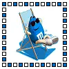 blue m&m