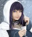 hinata listening music