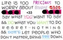 say what you want to say