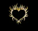 gold heart
