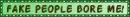 fake people