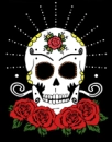 skull roses