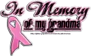 In memory of my grandma