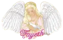 Glitter Angel Dove - Fayeth