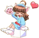 Waving Neko