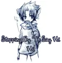 Sasuke - Stopping by to say hi