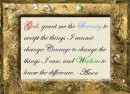 SERENITY PRAYER