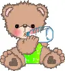 Baby Bear With Bottle