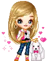 BARBIE with her pet