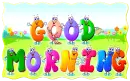 colored good morning