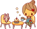 TEA TIME WITH BUNNY