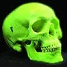 green skull