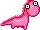 pink dino
