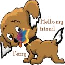 hello my friend puppy perry