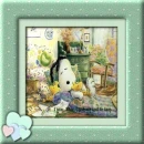 snoopy sleeping