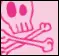 pink skull