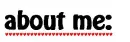 About Me (with red hearts)