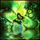 Green Butterflies