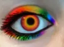 rainbow eye